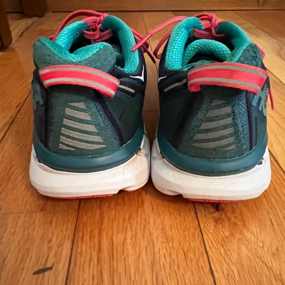 HOKA ONE ONE Clifton 4 1016724 BCCM Blue Running Casual sneakers Size 8 - Picture 9 of 9